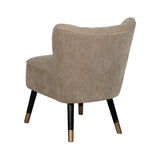 Armchair Black Golden 58 x 70 x 74 cm-8