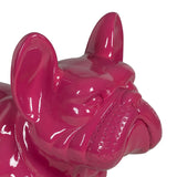 Decorative Figure Fuchsia Dog 88 x 38 x 63 cm-5