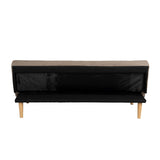 Sofabed Beige 175 x 84 x 73 cm-6