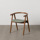 Dining Chair Brown Green-0