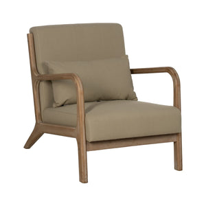 Armchair Beige 66 x 85 x 74 cm-0