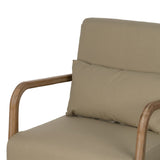 Armchair Beige 66 x 85 x 74 cm-6