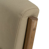 Armchair Beige 66 x 85 x 74 cm-2