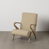 Armchair Beige 57 x 55 x 85 cm-10