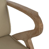 Armchair Beige 57 x 55 x 85 cm-2