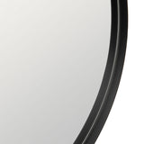 Wall mirror Black 120 x 4,2 x 120 cm-4