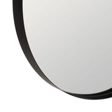 Wall mirror Black 120 x 4,2 x 120 cm-2