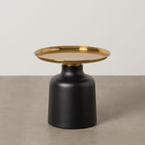 Side table Black Golden 45 x 45 x 55 cm 50 x 50 x 47,5 cm-2