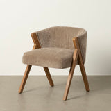 Dining Chair Polyester Wood Foam 58 x 59,5 x 68,5 cm-9