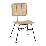 Dining Chair Black Natural-9