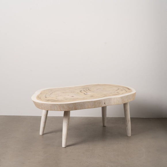 Centre Table White 100 x 70 x 45 cm-0