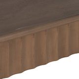 Console Brown Pine MDF Wood 90 x 30 x 75 cm-3