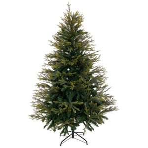 Christmas Tree Green PVC Polyethylene Metal 210 cm-0