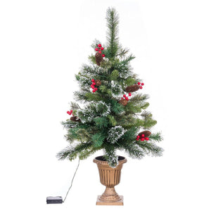 Christmas Tree Green Multicolour 80 x 45 x 18 cm (4 Units)-0