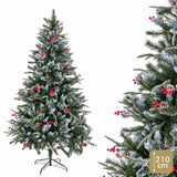 Christmas Tree PVC Snowfall 80 x 80 x 210 cm-2