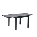 Dining Table Thais Graphite Aluminium 90 x 90 x 74 cm-1