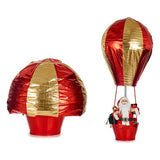 Decorative Figure Balloon Father Christmas 64 x 150 x 64 cm Red Golden Plastic-1