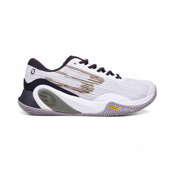 Adult's Padel Trainers Bullpadel Hack Vibram 25V White-0