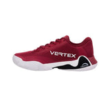 Adult's Padel Trainers Bullpadel Vertex Vibram 25I Dark Red-4