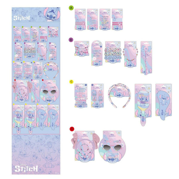 Hair Clips Stitch Blue-0