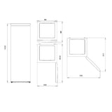 Refrigerator Aspes AR145501E   143 White 143 CM-1