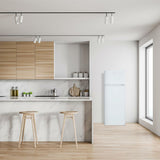 Combined Refrigerator Aspes AF145503E   143 206 L White-1