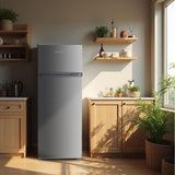 Combined Refrigerator Aspes AF145503EX 143 206 L Steel-3