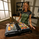 Electric Barbecue Cecotec Rock'nGrill 2000 Smash PerfectCook 2000 W-12