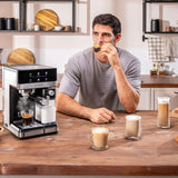 Electric Coffee-maker Cecotec Power Espresso 20 Touch & Cream 1350 W Black 20 bar 500 g 1,8 L-5