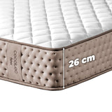 Cecotec Mattress Flow 6790 Hybrid 150x190 cm high firmness pocket springs comfort zones-2
