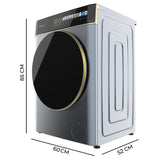 Washer - Dryer Cecotec 85900 Inverter Titanio 5 kg 8 kg 1400 rpm-4