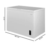 Cecotec Chest Freezer 249L Bolero CoolMarket 249P white class E LED dual-1