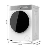 Washer - Dryer Cecotec 10680 Inverter 10 kg 6 Kg 1400 rpm-5