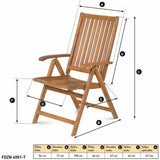 Garden chair Fieldmann FDZN 4001-T-5