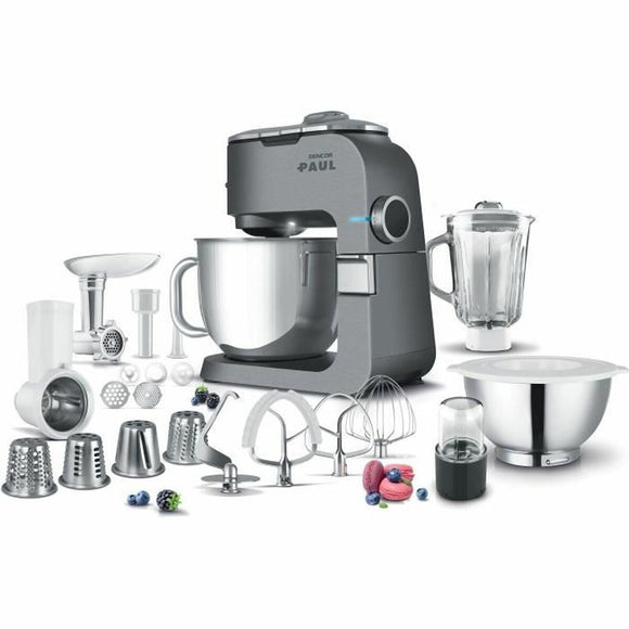 Food Processor Sencor Grey 1500 W-0