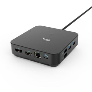 USB Hub i-Tec C31TRIPLE4KDOCKPDPRO Black-0