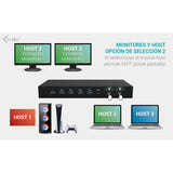 USB Hub i-Tec C31KVMDOCKPDPRO Black-5