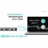 USB Hub i-Tec C31NANOTRIPLEDOCKPD Grey-2