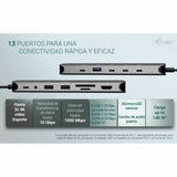 USB Hub i-Tec C31NANOTRIPLEDOCKPD Grey-14