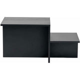 Centre Table Harmony Black 80 x 40 x 40 cm-9