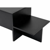 Centre Table Harmony Black 80 x 40 x 40 cm-2