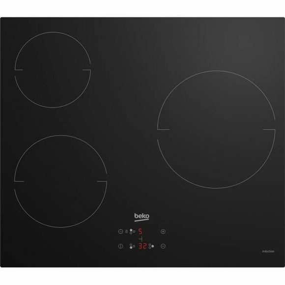 Glass-Ceramic Hob BEKO HIC63400 60 cm 5300 w-0