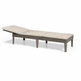 Sun-lounger Algon Allibert Brown 187 x 58 x 29 cm-5