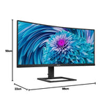 Monitor Philips 346E2CUAE/00 34" LCD Wide Quad HD+-25