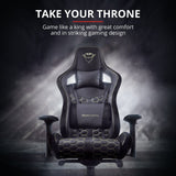 Gaming Chair Trust GXT 712 Resto Pro Yellow Black Black/Yellow-11