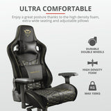 Gaming Chair Trust GXT 712 Resto Pro Yellow Black-9
