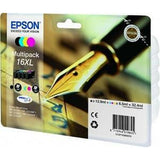 Original Ink Cartridge Epson DURABRITE ULTRA INK - Nº16XL Black/Cyan/Magenta/Yellow (8 Units)-1