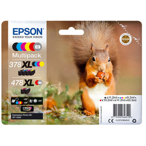 Original Ink Cartridge Epson C13T379D4010 Multicolour-0