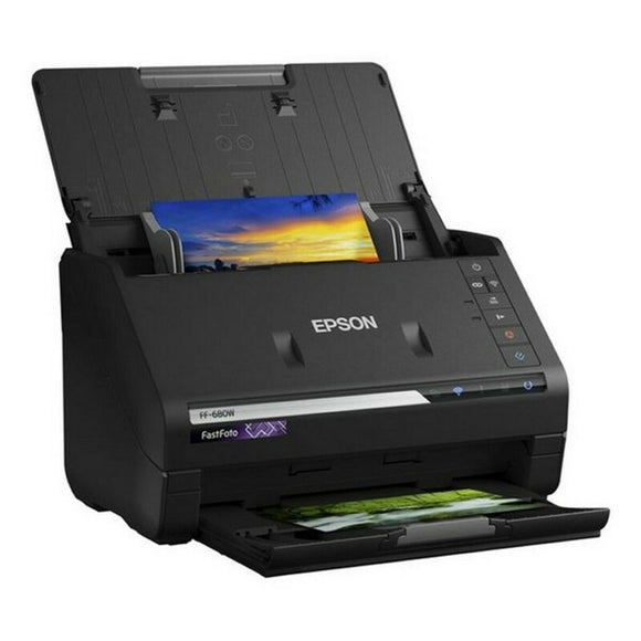 Dual Face Scanner Epson FastFoto FF-680W 300 dpi 45 ppm WIFI-0