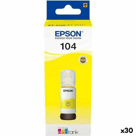 Refill ink Epson 104 Yellow-0